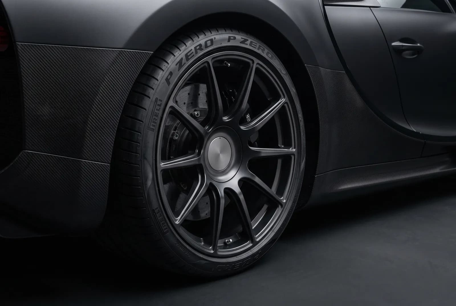 Detail van een Bugatti Speciale serie